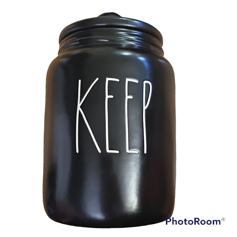 Rae Dunn “Keep” Canister
